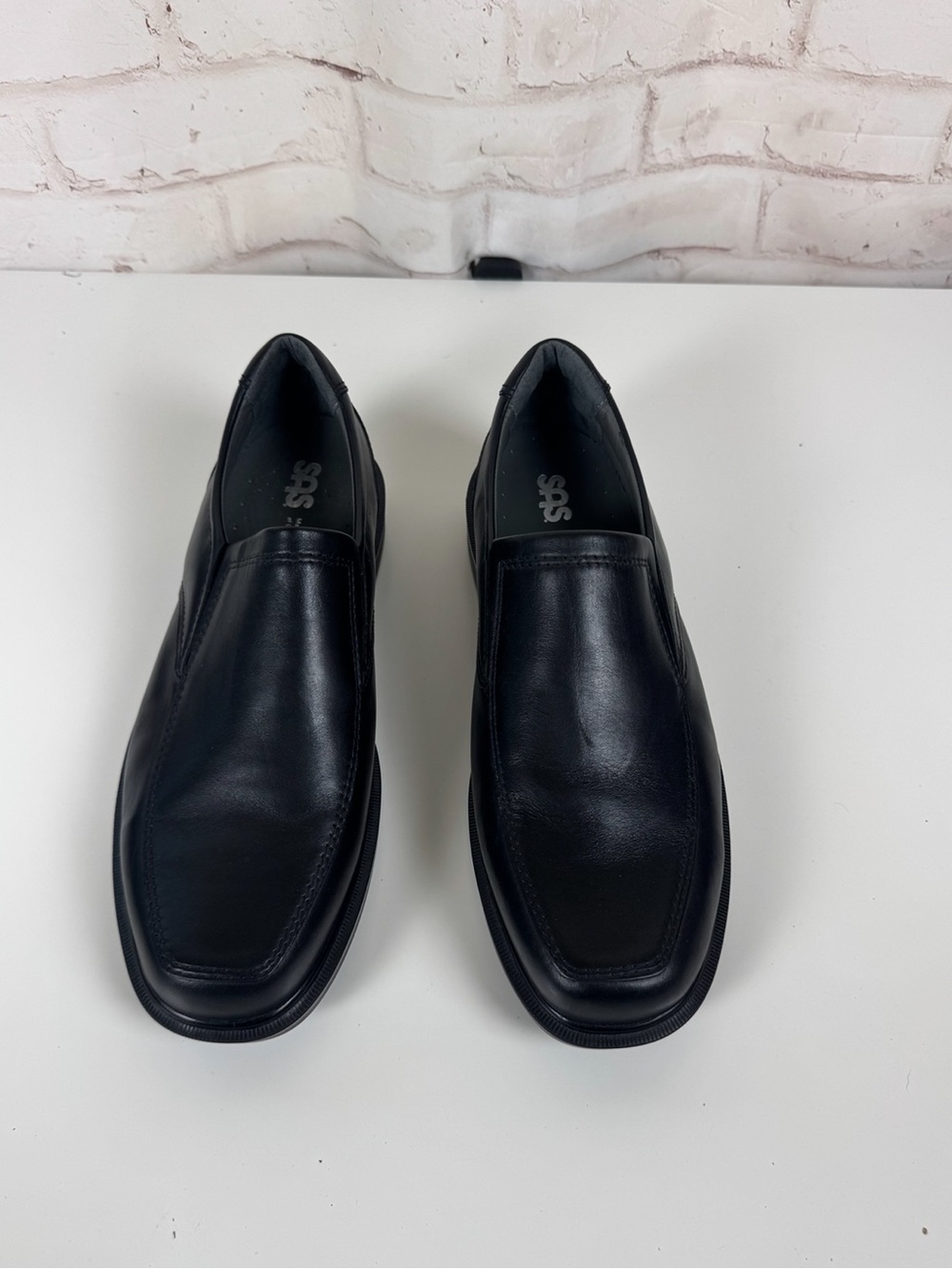 SAS Men's Shoes Diplomat Black Loafer Size 13M  Leather Made In The USA